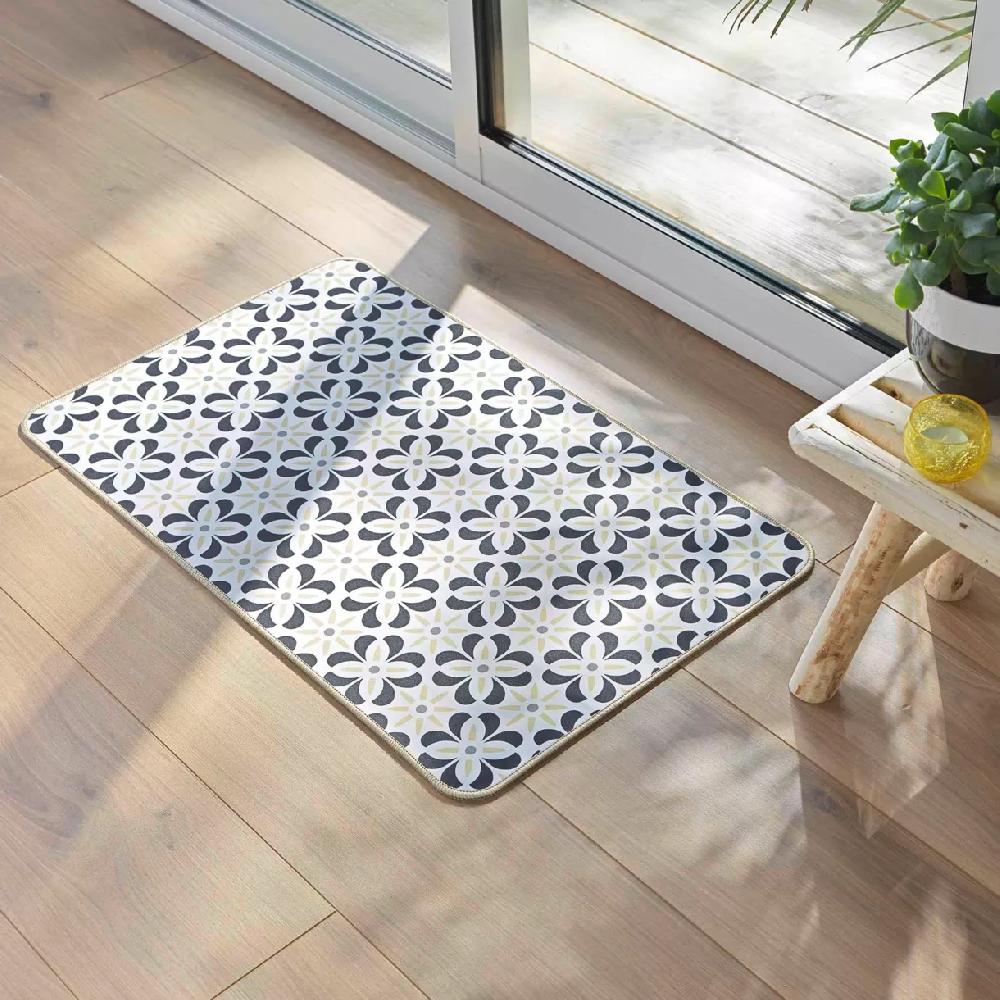 eminza Tapis antidérapant (45 x 75 cm) Solaris Multicolore