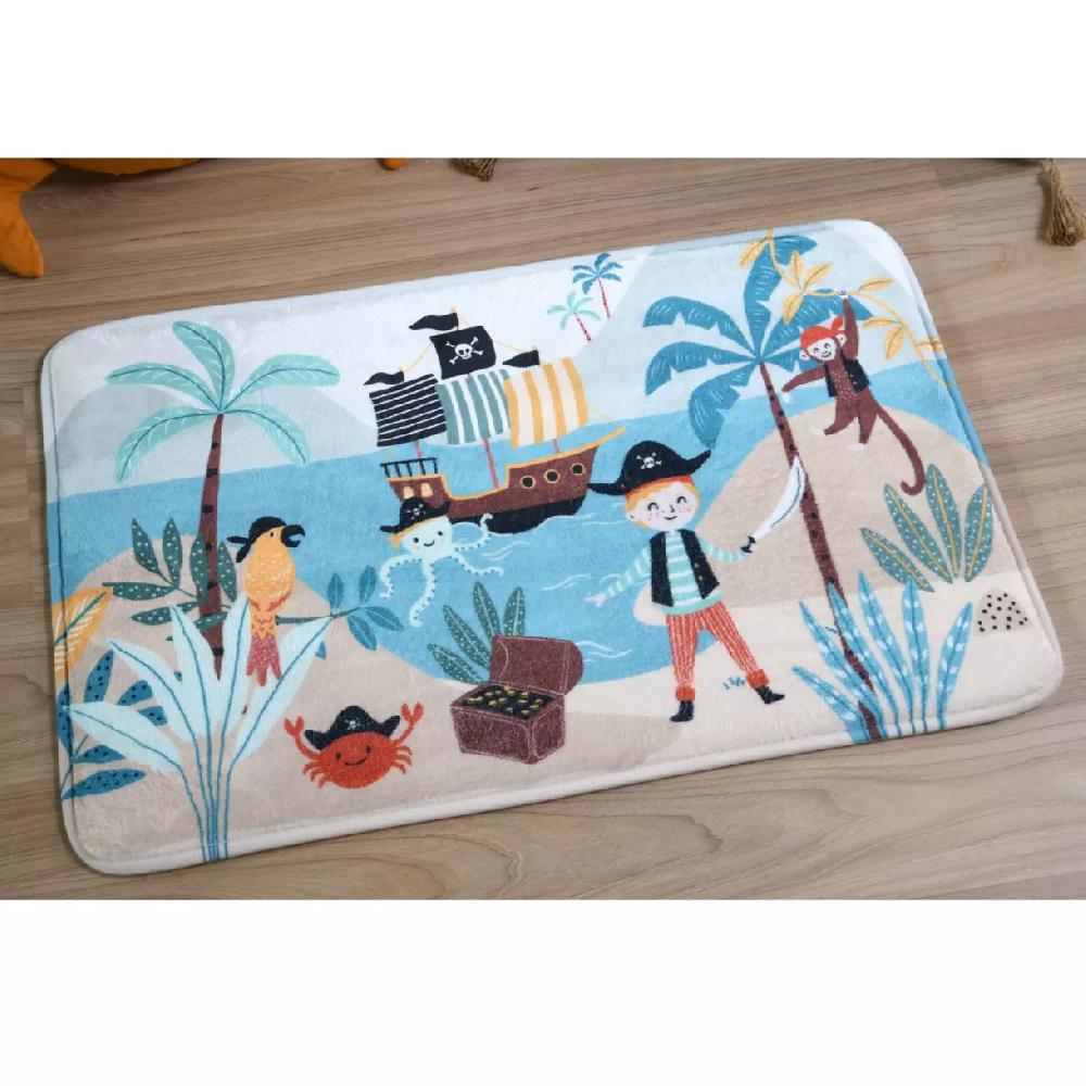 eminza Tapis antidérapant (75 cm) Edouard Multicolore