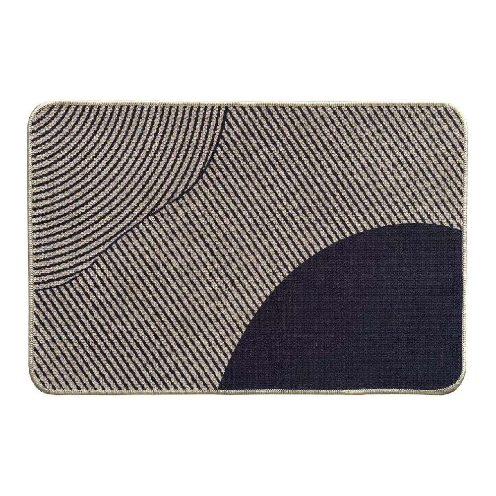 eminza Tapis antidérapant velours (40 x 60 cm) Dune Beige