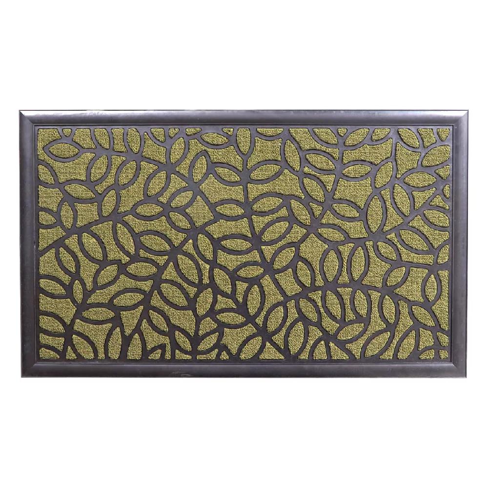 eminza Tapis d'entrée antidérapant (45 x 75 cm) Bronx Vert