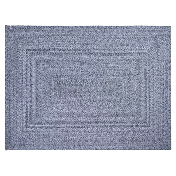 Eminza Tapis D'extérieur Rectangulaire (120 X 170 Cm) Pablo Poivre Et Sel