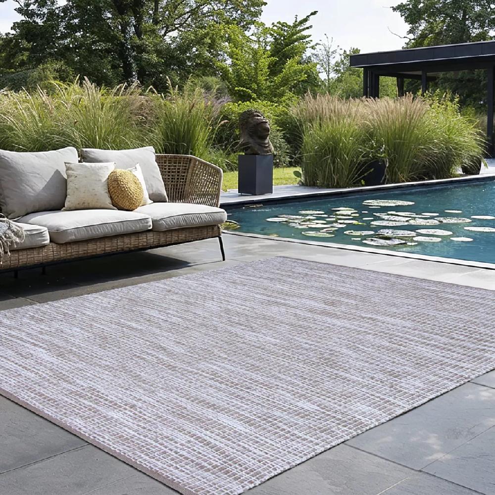 eminza Tapis d'extérieur rectangulaire (160 x 230 cm) Bono Ficelle