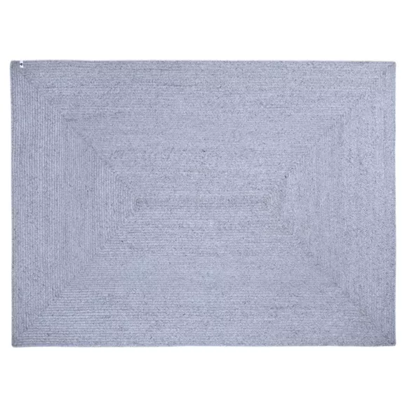 Eminza Tapis D'extérieur Rectangulaire (160 X 230 Cm) Pablo Noir Cendré