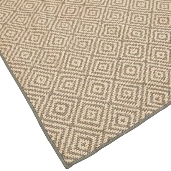 Eminza Tapis D'extérieur Rectangulaire (200 X 150 Cm) Ilanga Gris
