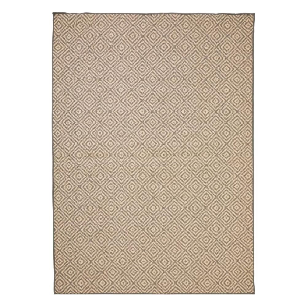 eminza Tapis d'extérieur rectangulaire (200 x 150 cm) Ilanga Gris