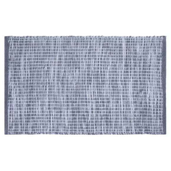 Eminza Tapis D'extérieur Rectangulaire (50 X 80 Cm) Bono Gris Graphite