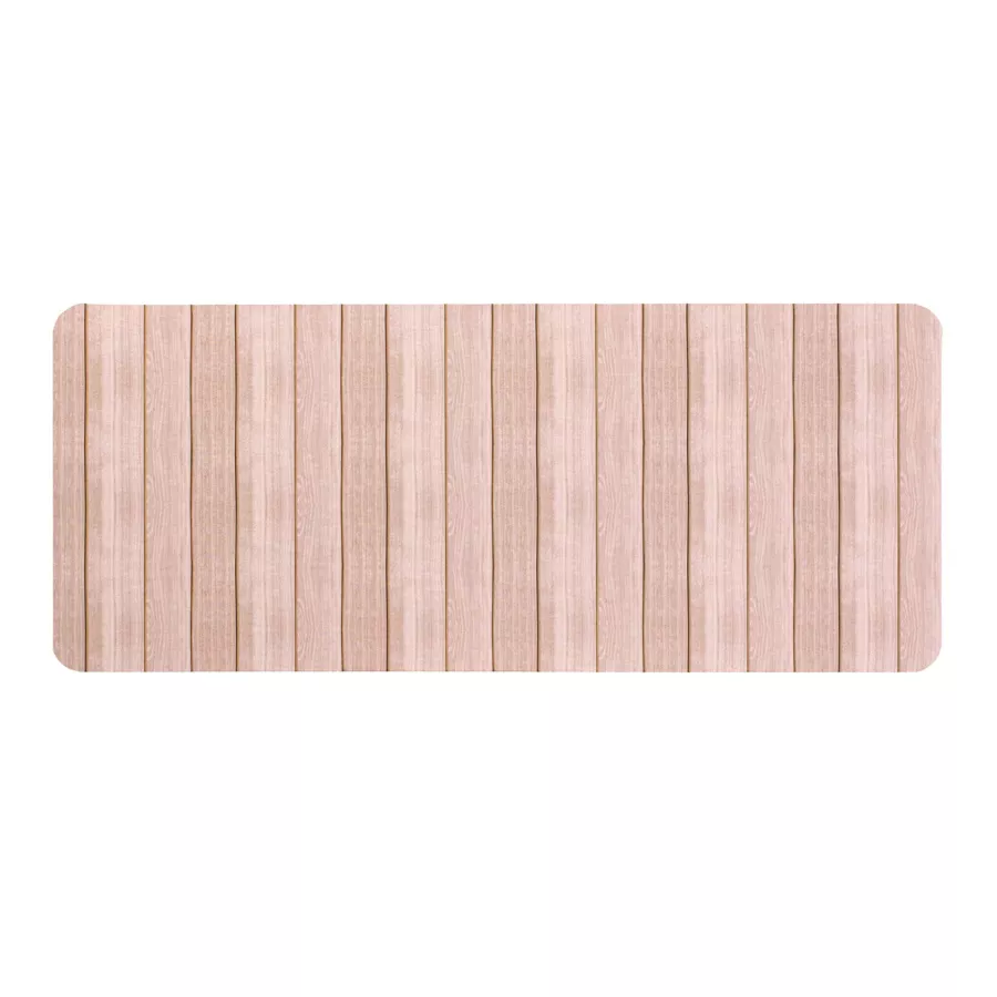 Eminza Tapis De Bain Antidérapant (50 X 120 Cm) Calista Marron