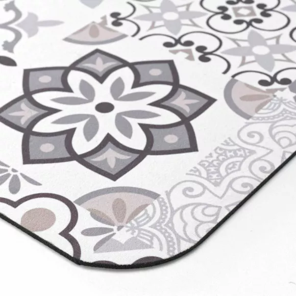 Eminza Tapis De Bain Antidérapant (50 X 120 Cm) Salou Gris