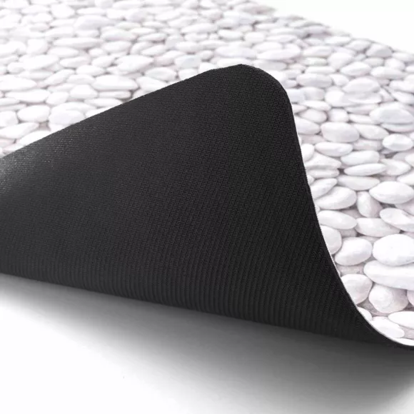 Eminza Tapis De Bain Antidérapant (50 X 80 Cm) Leandra Gris