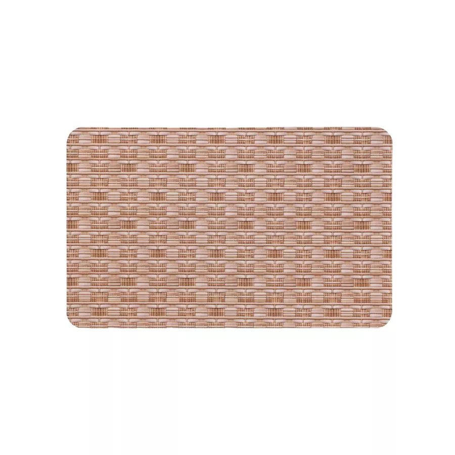 Eminza Tapis De Bain Antidérapant (50 X 80 Cm) Vanea Marron