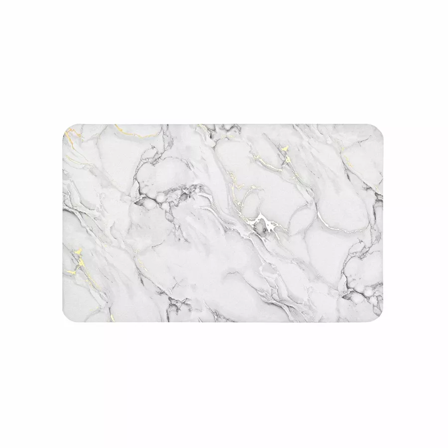 Eminza Tapis De Bain Antidérapant (50 X 80 Cm) Venor Gris