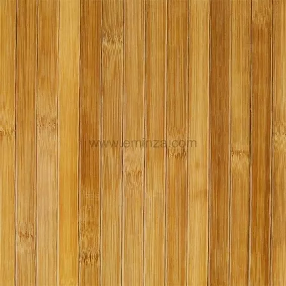 Eminza Tapis De Bain Lattes Foncées (50 X 80 Cm) Bois & Bambou Marron