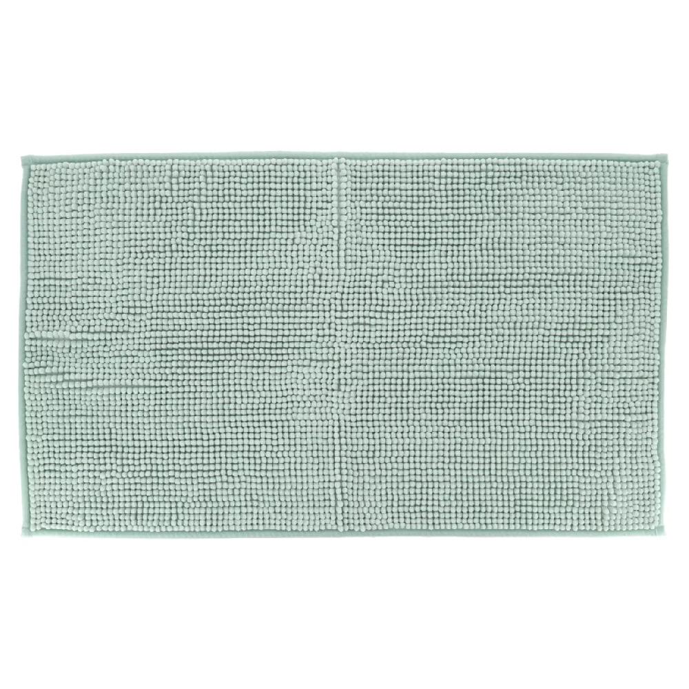 eminza Tapis de bain microfibre (45 x 75 cm) Boules Vert eucalyptus