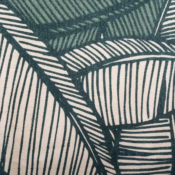 Eminza Tapis De Salon Coton (120 X 170 Cm) Jungle Vert