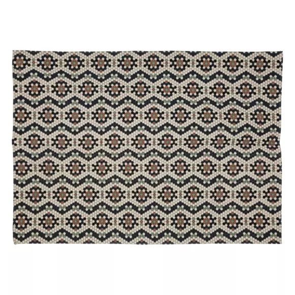 Eminza Tapis De Salon Coton (120 X 170 Cm) Mozeka Multicolore