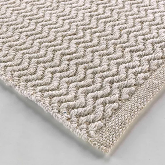 Eminza Tapis De Salon Coton (50 X 80 Cm) Flavio Beige