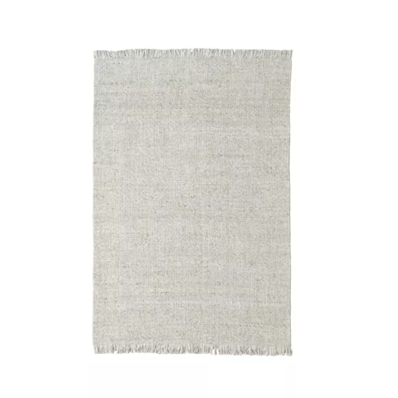 Eminza Tapis De Salon Rectangulaire Laine Tissée (160 X 230 Cm) Jacks Beige