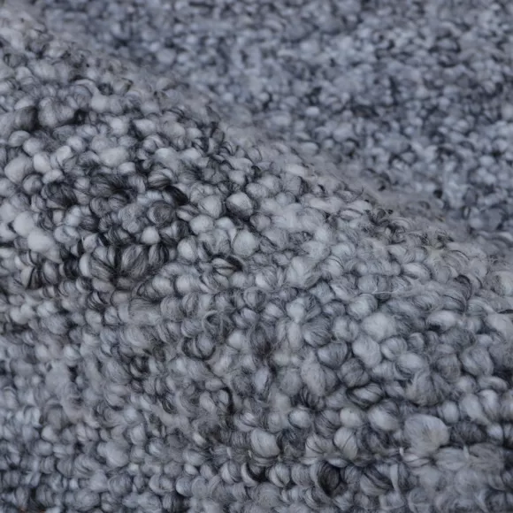 Eminza Tapis De Salon Rectangulaire Matière Recyclée (140 X 200 Cm) Sabana Gris