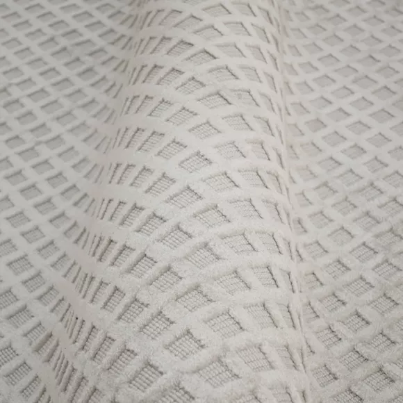 Eminza Tapis De Salon Rectangulaire Tissé (140 X 200 Cm) Ravi Beige Pampa