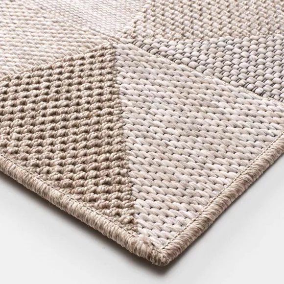 Eminza Tapis De Salon Tissé (120 X 170 Cm) Odilon Beige