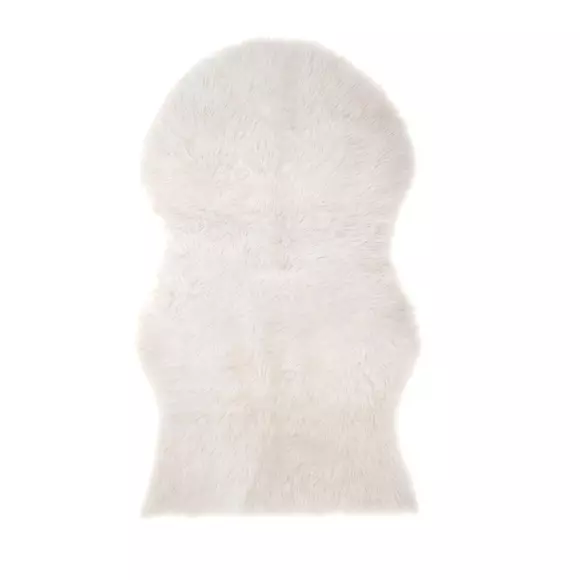 Eminza Tapis Fausse Fourrure (150 X 90 Cm) Oslo Ivoire