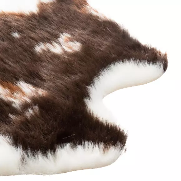 Eminza Tapis Fausse Peau De Vache (100 X 94 Cm) Vache Marron