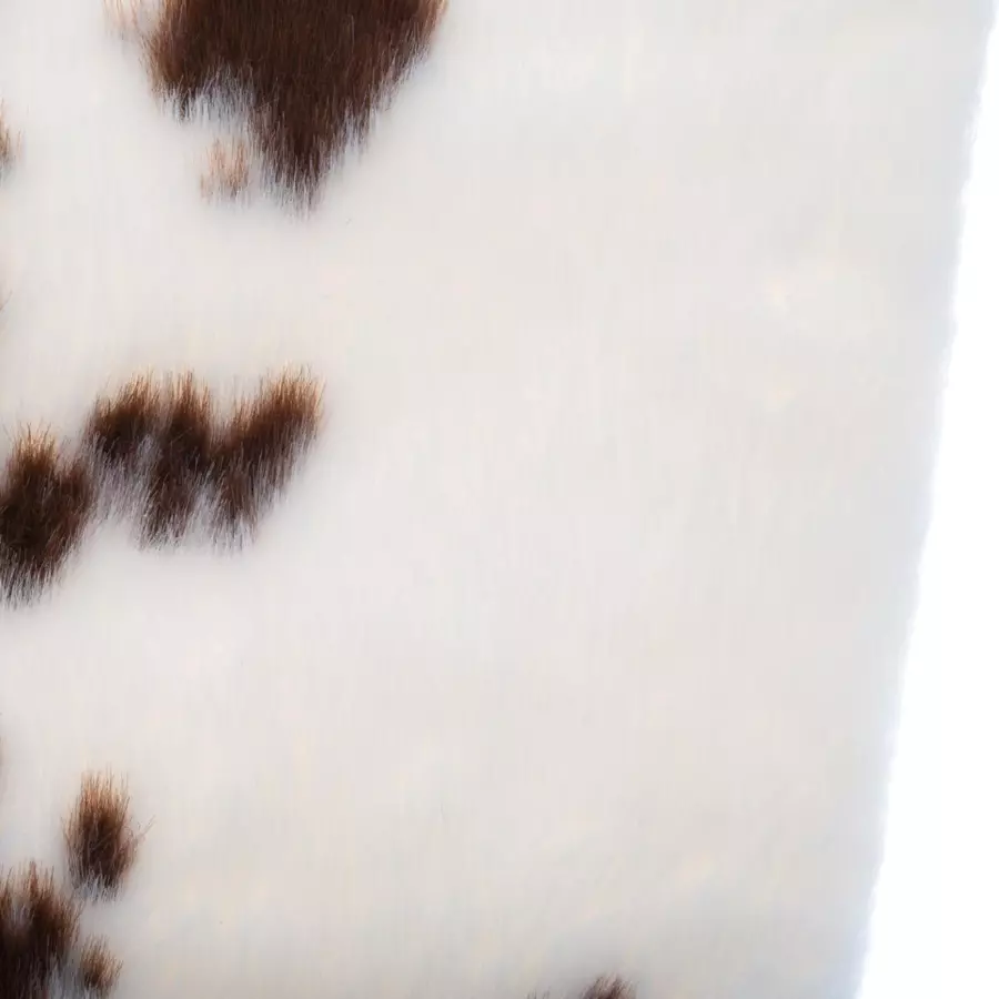 Eminza Tapis Fausse Peau De Vache (100 X 94 Cm) Vache Marron