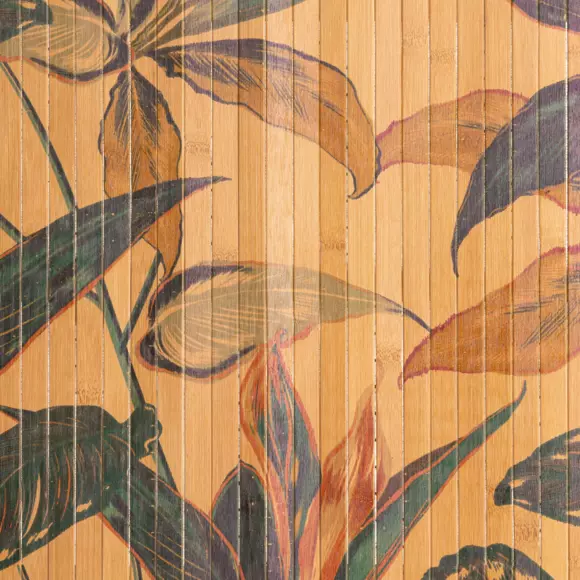 Eminza Tapis Lattes Bambou (50 X 80 Cm) Palawan Marron