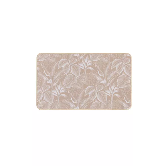 Eminza Tapis Tissé Antidérapant (45 X 75 Cm) Stylis Blanc