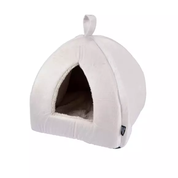 Eminza Tente D'intérieur Pour Chat Sweet Cat L35 Cm Ecru