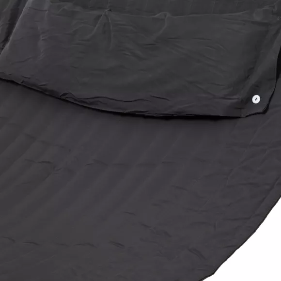 Eminza Toile De Hamac 2 Places Avec Coussin Évasion Gris Anthracite