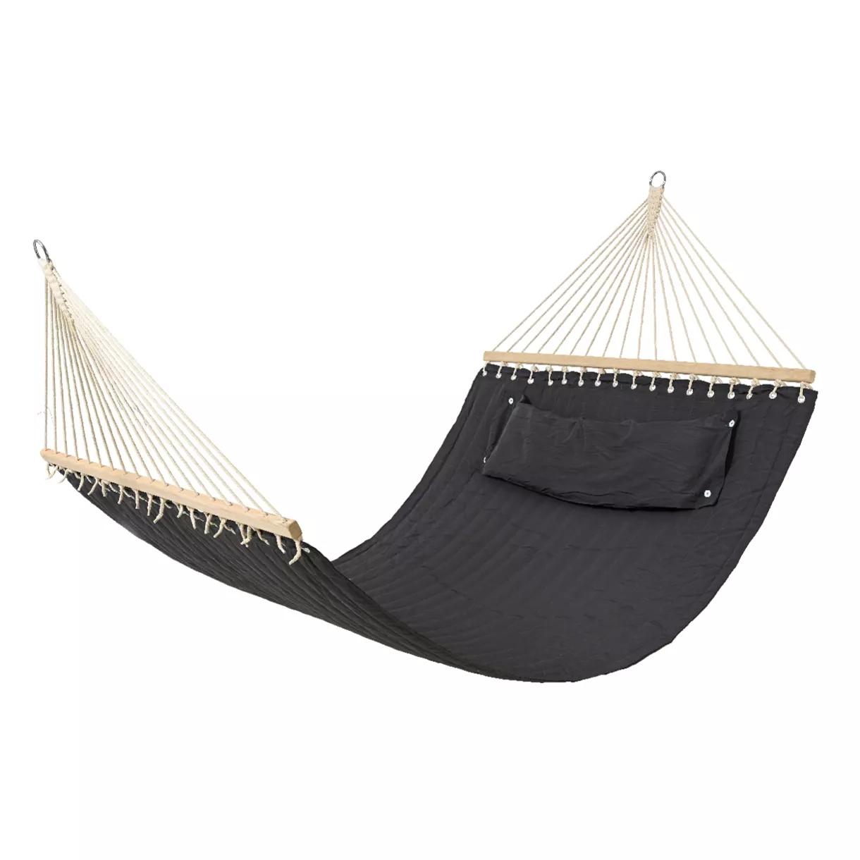 eminza Toile de hamac 2 places avec coussin Évasion Gris anthracite