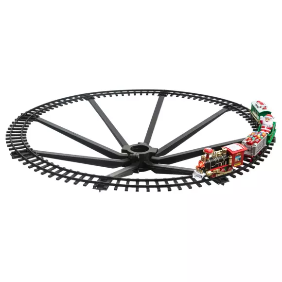 Eminza Train électrique à Piles (D89 Cm) Pour Sapin Montparnasse