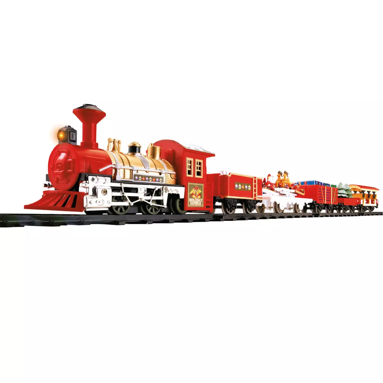 eminza Train électrique lumineux et musical (349 cm) Charing Cross