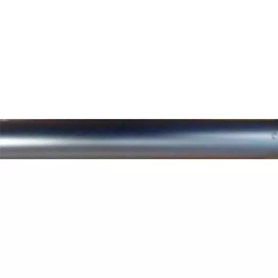 eminza Tringle rideau métal (L250 cm / D20 mm) Jim Argent Mat