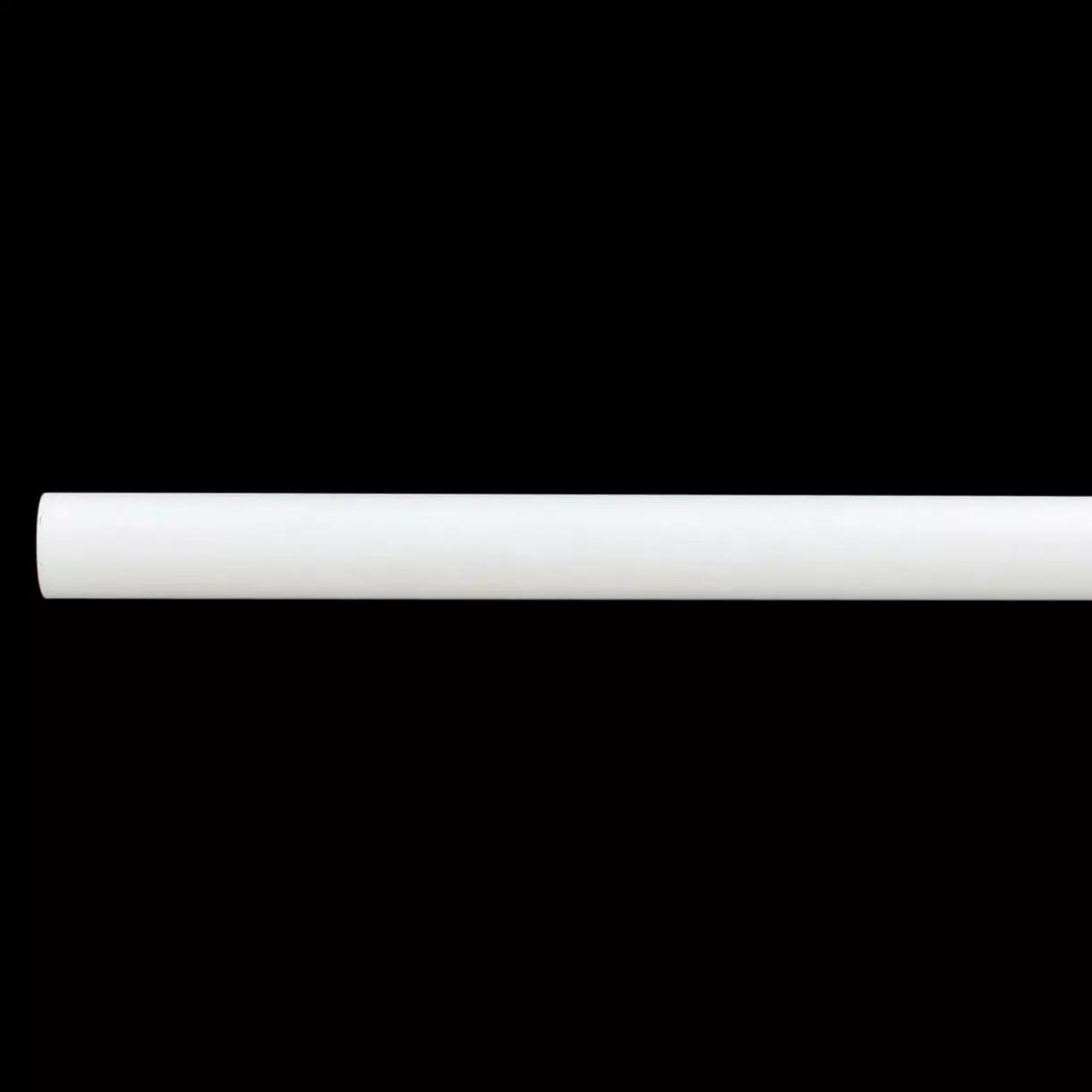 eminza Tringle rideau métal (L250 cm / D20 mm) Jim Blanc Mat