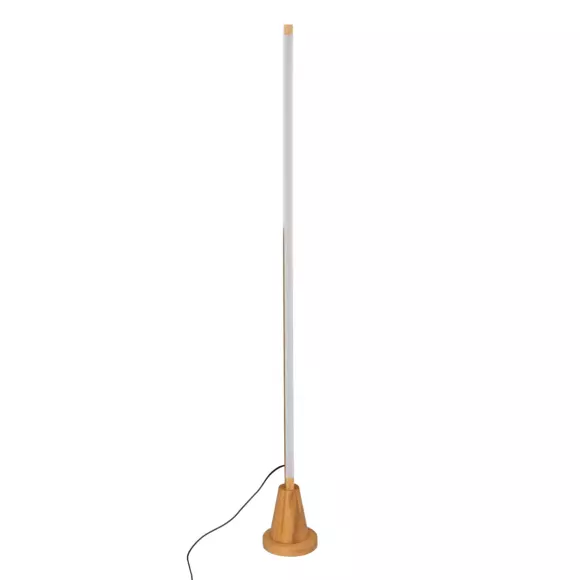 Eminza Tube Lumineux LED (H130 Cm) Ganet Bambou Naturel