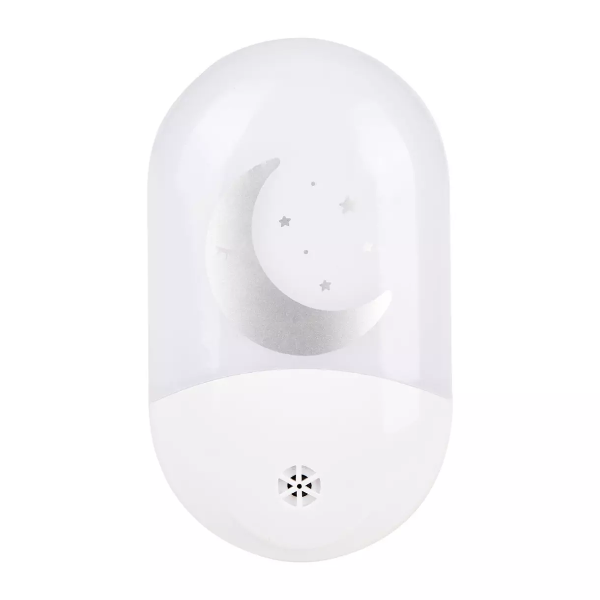eminza Veilleuse enfant secteur (H10 cm) Lune Blanche