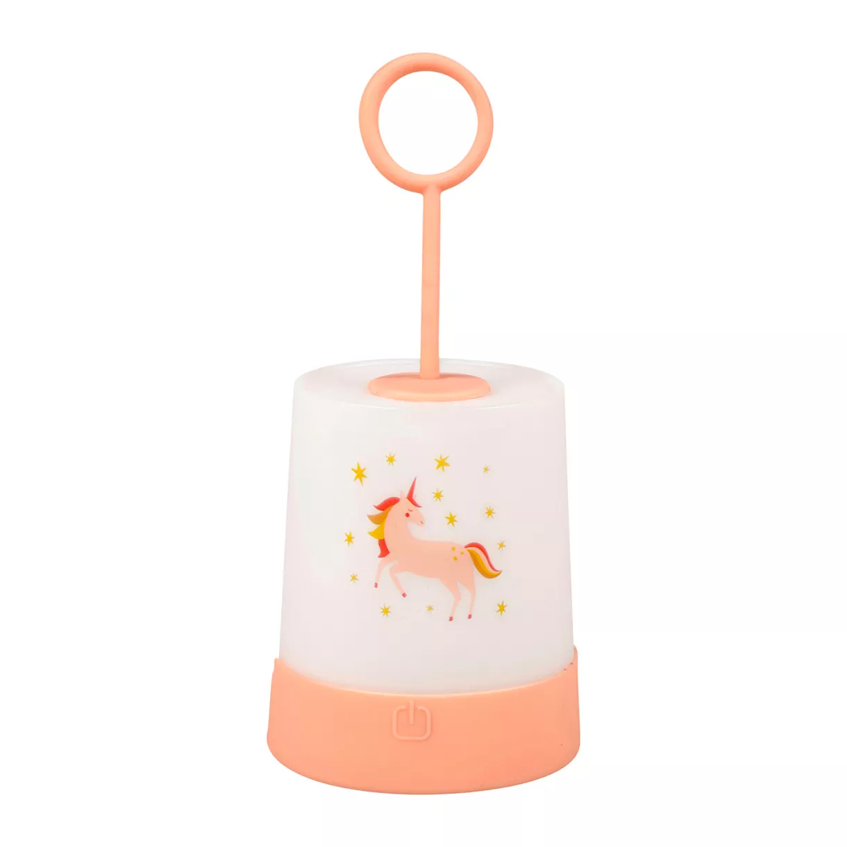 eminza Veilleuse nomade enfant piles (18 8 cm) Licorne Rose