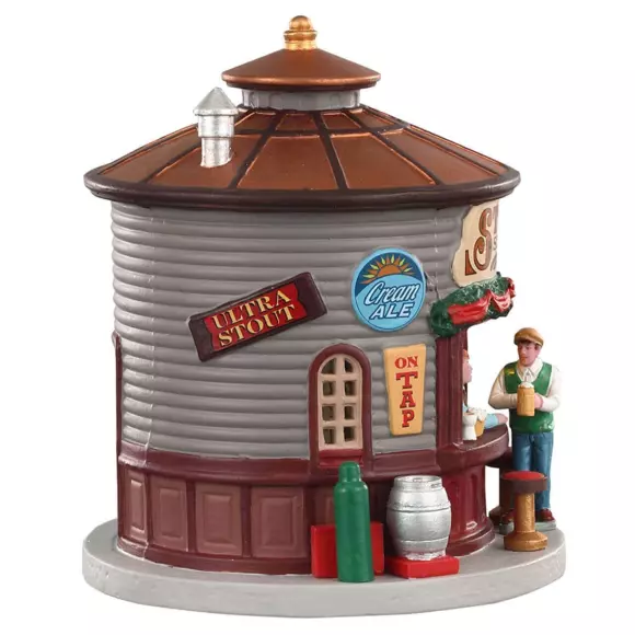 Eminza Village De Noël Lemax à Piles Lumineux Le Kiosque Stout Shack