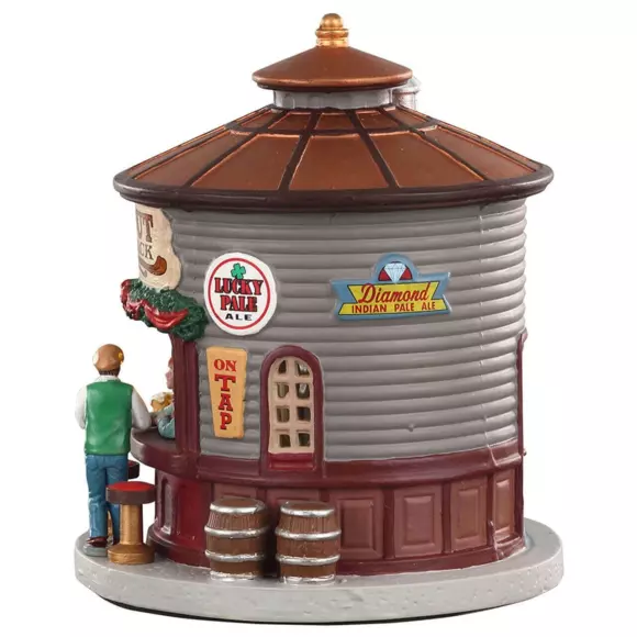 Eminza Village De Noël Lemax à Piles Lumineux Le Kiosque Stout Shack