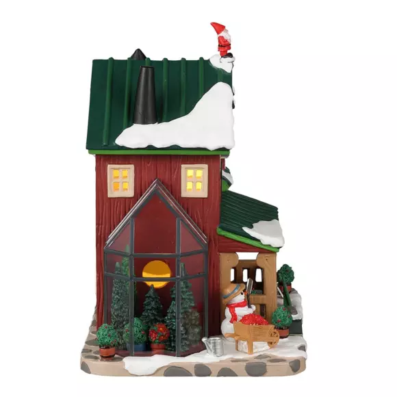 Eminza Village De Noël Lemax à Piles Lumineux Pépinière D'Aspen Ridge