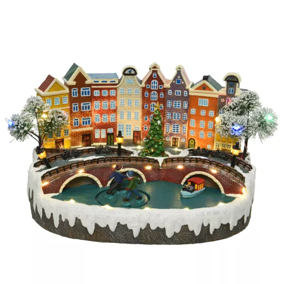 Eminza Village De Noël Lumineux Et Musical Amsterdam