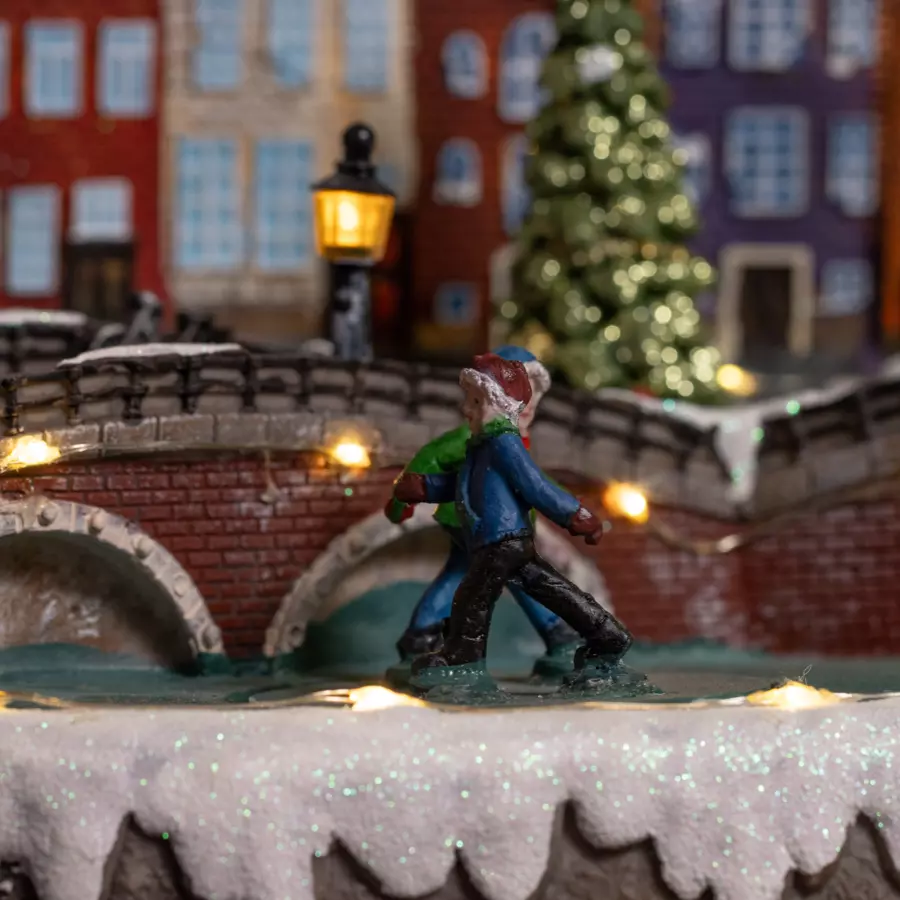 Eminza Village De Noël Lumineux Et Musical Amsterdam
