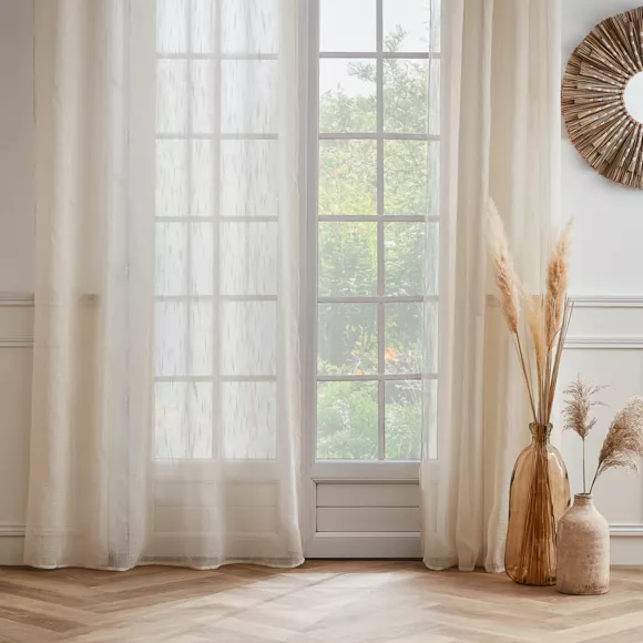 Eminza Voilage Galon Fronceur (140 X 240 Cm) Raphaël Beige