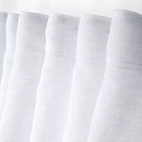 Eminza Voilage Galon Fronceur (140 X 260 Cm) Madrid Blanc