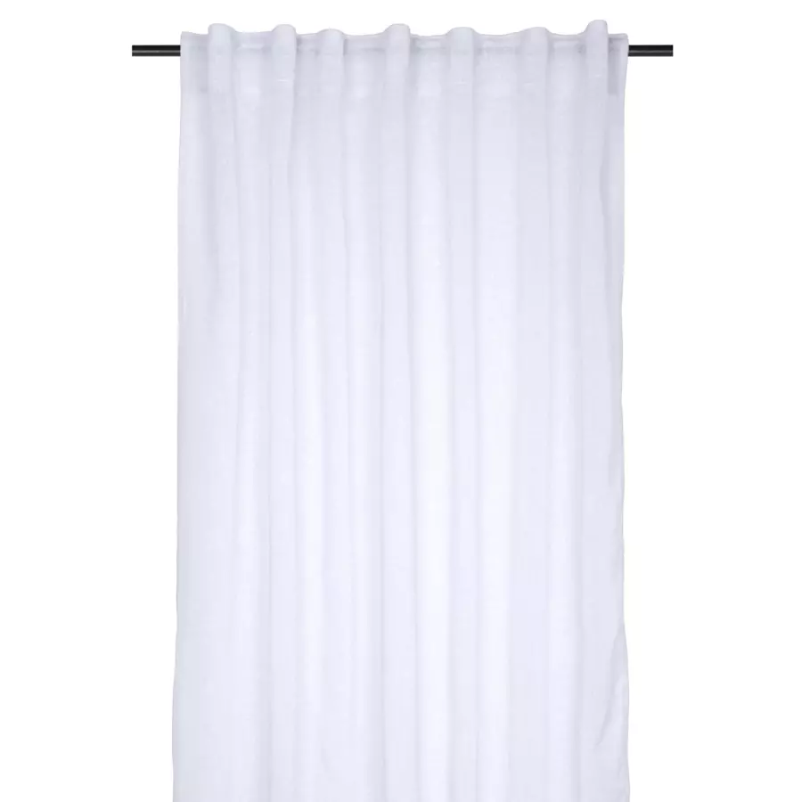 Eminza Voilage Galon Fronceur (140 X 260 Cm) Madrid Blanc