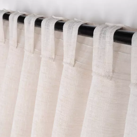 Eminza Voilage Galon Fronceur (140 X 260 Cm) Madrid Ecru