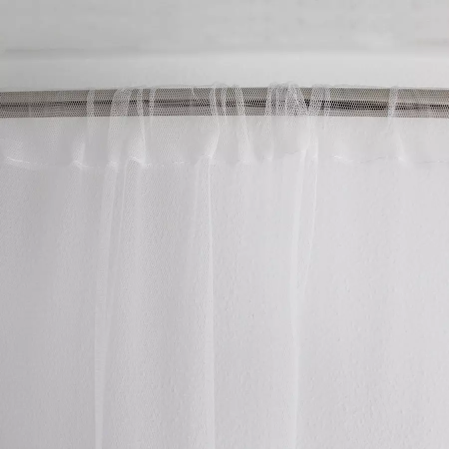 Eminza Voilage Moustiquaire (300 X 240 Cm) Moustik Blanc