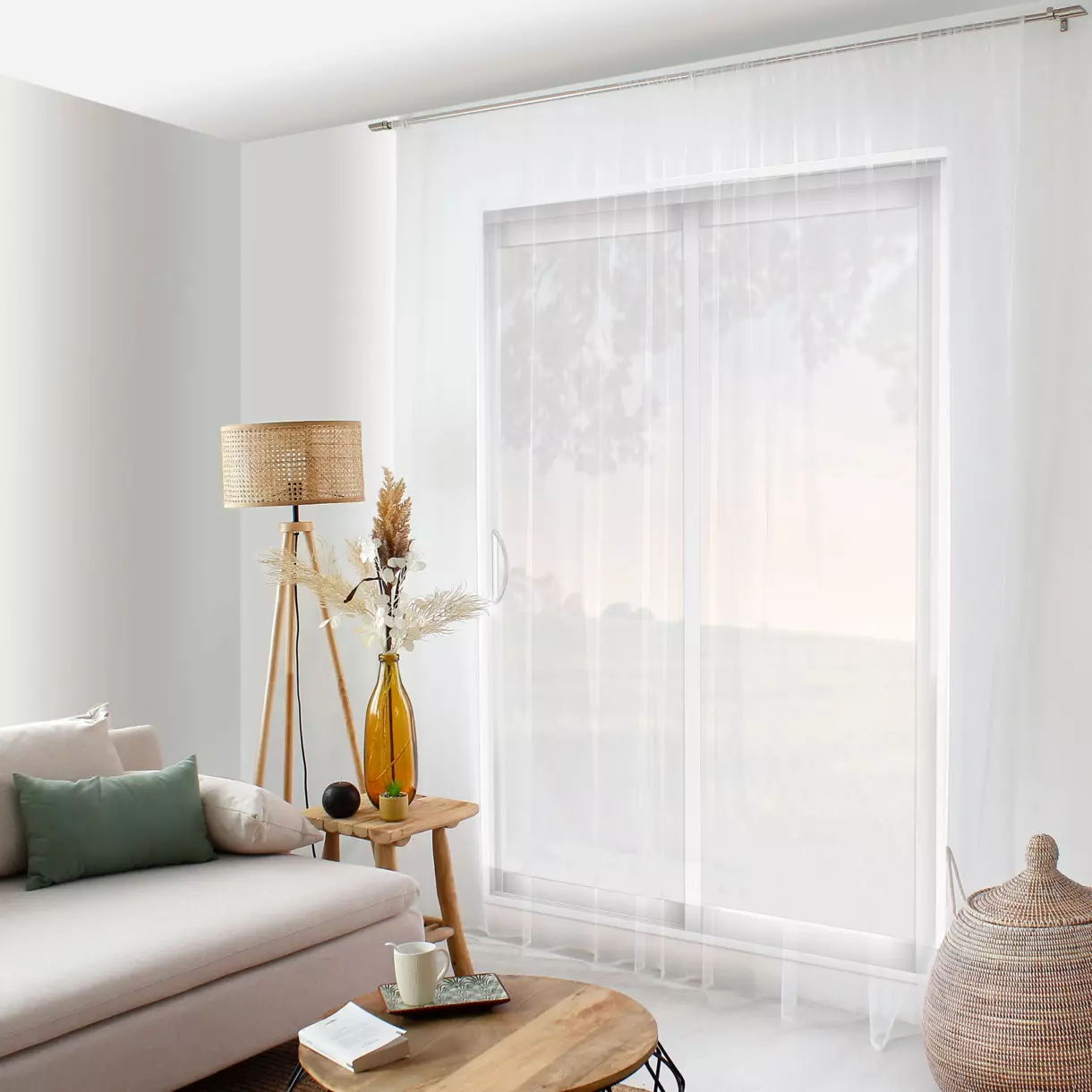 eminza Voilage moustiquaire (300 x 240 cm) Moustik Blanc